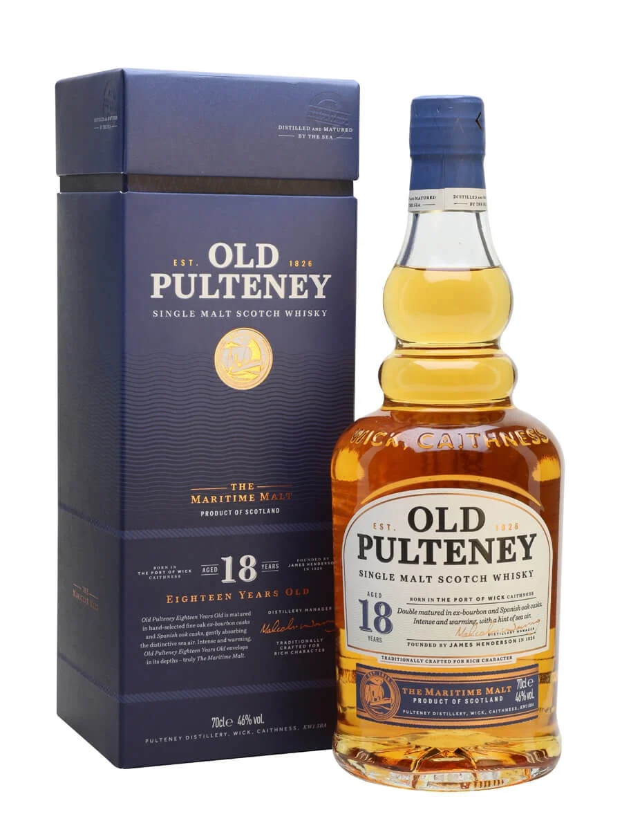 OLD PULTENEY 18 YO SINGLE MALT 700 ML - Compare prices in UAE
